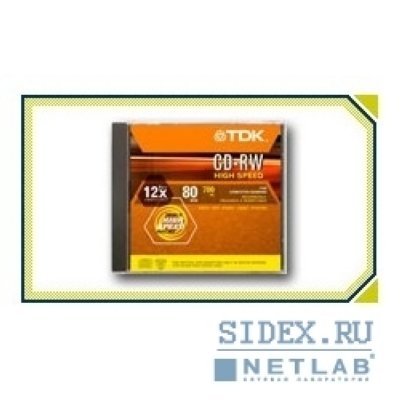    CD-RW TDK, 12- 700Mb (Slim Case, 10 .) [CD-RW700HSCA10]