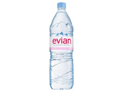     Evian 0,75 . 