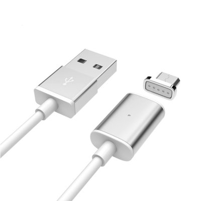    Activ USB - Micro Magnetic 100cm Silver 58471