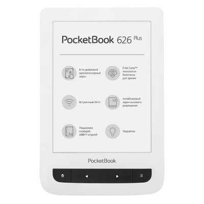     PocketBook 626 Plus White (PB626(2)-D-RU)