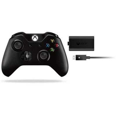    Microsoft Xbox One Wireless Gamepad 3,5 mm + play&charge kit ( EX6-00007 ) 