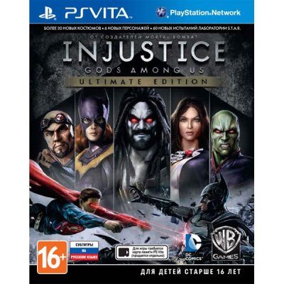     Sony PS Vita Injustice: Gods Among Us Ultimate Edition