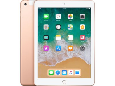    APPLE iPad 2018 Wi-Fi + Cellular 128Gb Gold MRM22RU/A