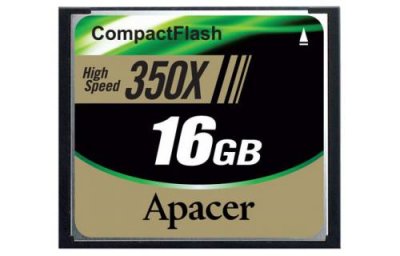     16Gb - Apacer 350x - Compact Flash AP16GCF350-R