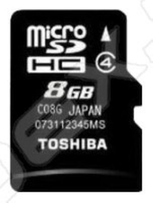     Toshiba SD-C08GJ(6A + SD adapter