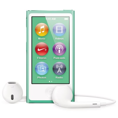   Apple iPod Nano 7G 16Gb Green MD478QB/A MP3  + 