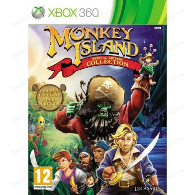     Microsoft XBox 360 Monkey Island Special Edition Collection