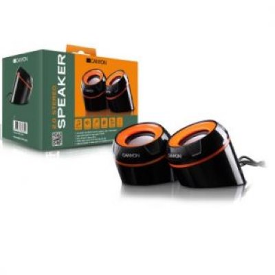   Canyon CNR-FSP02  A2.0 6 , 100-20000 , USB-Power, Black with orange color
