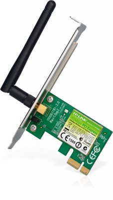    TP-Link TL-WN781ND Wireless PCI Express Adapter, Atheros, 2.4GHz, 802.11n