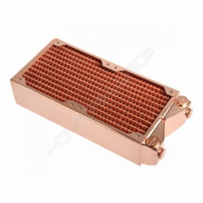   Coolgate Copper Plating Radiator Dual 140/60mm thick 5x G1/4" Threads