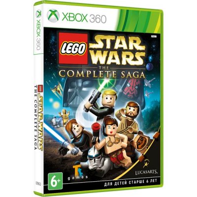     Microsoft XBox 360 Lego Star Wars: The Complete Saga Classics