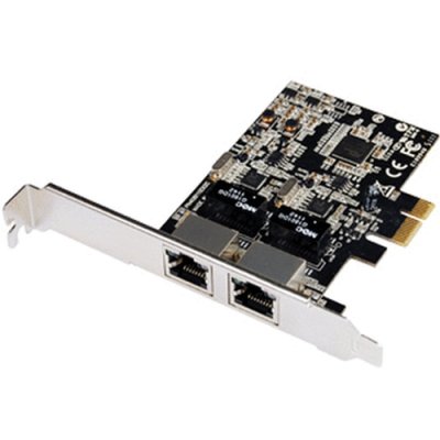     ST-Lab N-380 PCI-E (Realtek, 10/100/1000, 2xRJ-45)