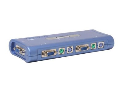    TRENDnet TK-400K 4-port KVM Switch Kit Include 4 x KVM Cables