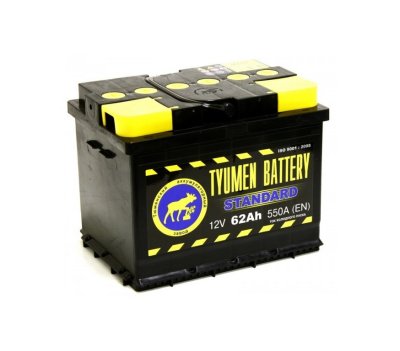    Tyumen Battery Standard 62L 62Ah 550A 