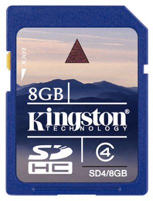     KINGSTON 8GB SDHC4
