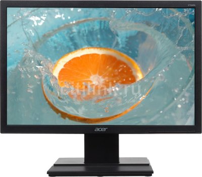   19"   Acer (UM.CV6EE.002) V196WLb (Black) (LCD, Wide, 1440x900, D-Sub)