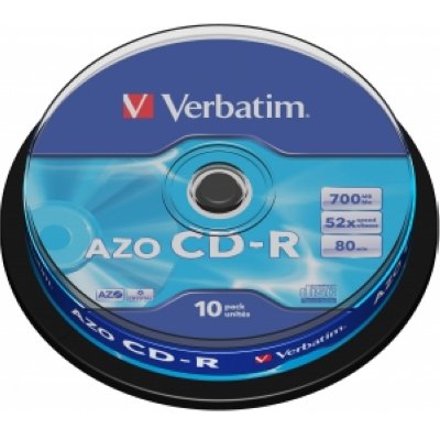    CD-R Verbatim DataLifePlus Super Azo Crystal 43429