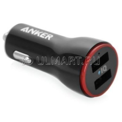      Anker PowerDrive 2 24W 4.8A, 2 USB,  A2310012