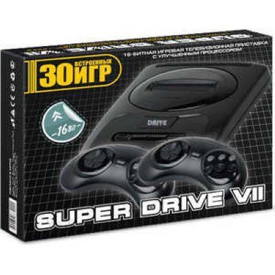     Sega Super Drive 7 30-in-1, black 