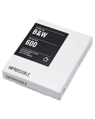     Impossible B&W Instant Film for Polaroid PX600 Silver Shade Cool 8 