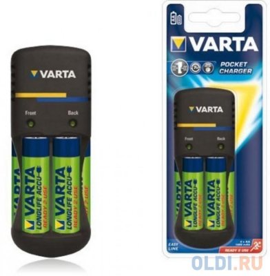     AA/AAA VARTA Pocket Charger +  A2100mAh 4 .