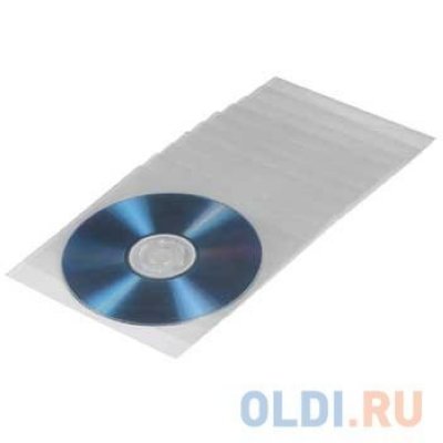     CD/DVD Protective Sleeves, Pack of 50 H-33809