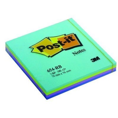   654-S    POST-IT 3M SuperSticky 76*76 ., 90 ,    