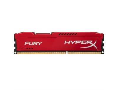     Kingston HyperX Fury Red PC3-10600 DIMM DDR3 1333MHz CL9 - 8Gb HX313C9FR/8