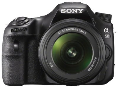    Sony Alpha SLT-A58K Kit black 20.1Mpix 18-55 2.7" 1080p SDXC    NP-FM5