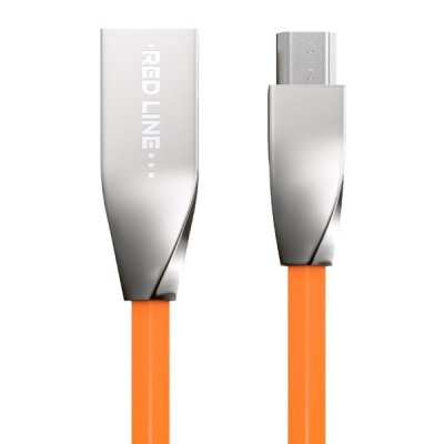       Red Line Smart High Speed USB-microUSB Orange( 000000136)