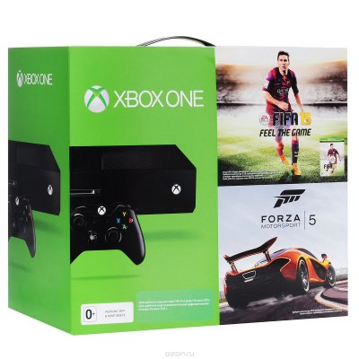     Xbox One "Day One Edition" +  "FIFA 15" +  "Forza Motorsport 5"