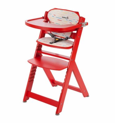      SAFETY 1ST Timba with Tray and Cushion +    Red Lines 80303