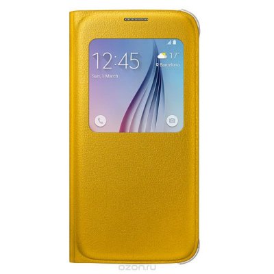   Samsung EF-CG920P S-View   Galaxy S6, Yellow