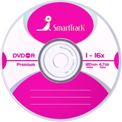   DVD-R Smart Track 4,7GB 16x Cake Box (25 .  .) (ST000251)