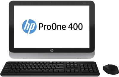    HP ProOne 400 G1 Intel Celeron G1820T(2.4GHz)/4Gb/500Gb/Intel HD Graphics/DVD-RW/19.5"/W8.1