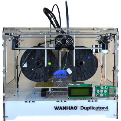   3D  Wanhao Duplicator 4 Dual Head Transp
