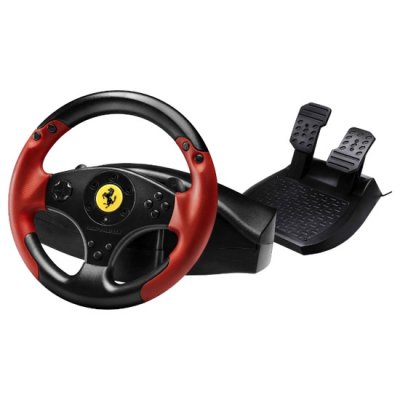     SONY PS3 Thrustmaster 4060052 Ferrari Racing Wheel Red Legend Edition c 