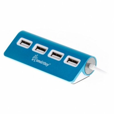    USB SmartBuy AIR SBHA-181-B USB 4 ports Blue