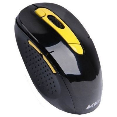      A4Tech G11-570HX DustFree HD Mouse Black-Yellow USB