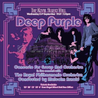   CD  DEEP PURPLE "CONCERTO FOR GROUP AND ORCHESTRA", 2CD