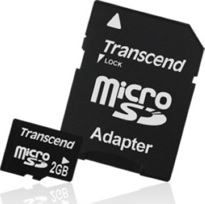     SecureDigital Micro SecureDigital 2Gb Transcend +1  SD (TS2GUSD)