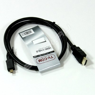    HDMI (M) -) micro HDMI (M), 1.0m, TV-COM (CG583K-1M)