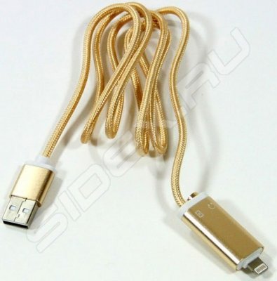   - Lightning, 3.5mm Jack F-USB (Telecom TA12858-G) () Bulk