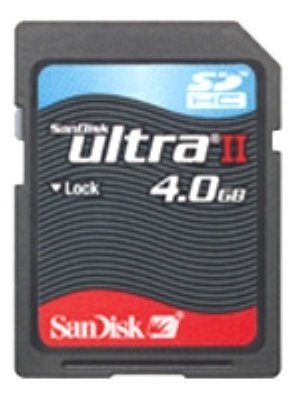  - SanDisk  Ultra II 4 GB