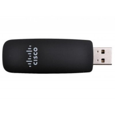    Cisco Linksys (AE2500) Dual-Band Wireless-N USB Adapter (802.11 a/b/g/n, 300Mbps)