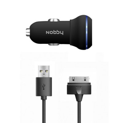     Nobby Energy USB 1A + 30pin AC-001 Black