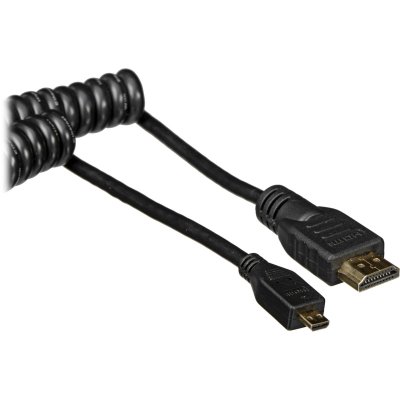     Atomos  HDMI-HDMI, 50 , Micro to Full HDMI Coiled Cable 50 cm