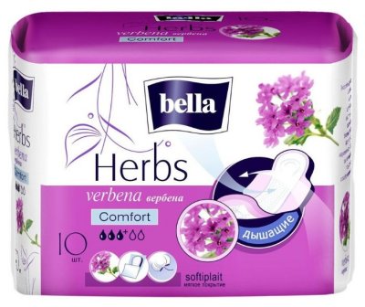      Bella "Herbs verbena komfort softiplait", 10  ( 