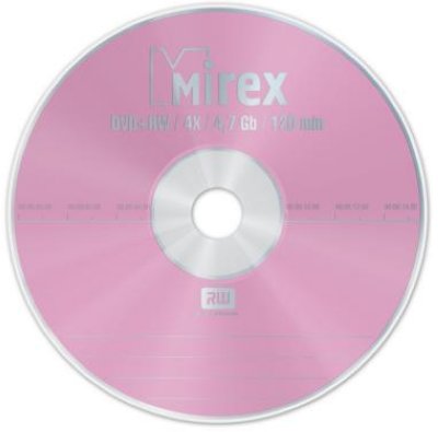   DVD+RW 5  Mirex 4,7  4x Slim