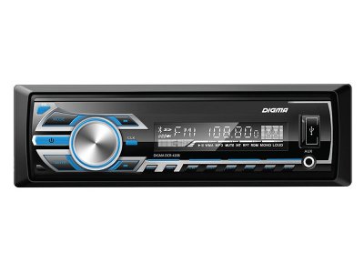    Digma DCR-420B USB MP3 FM 1DIN 4x45  